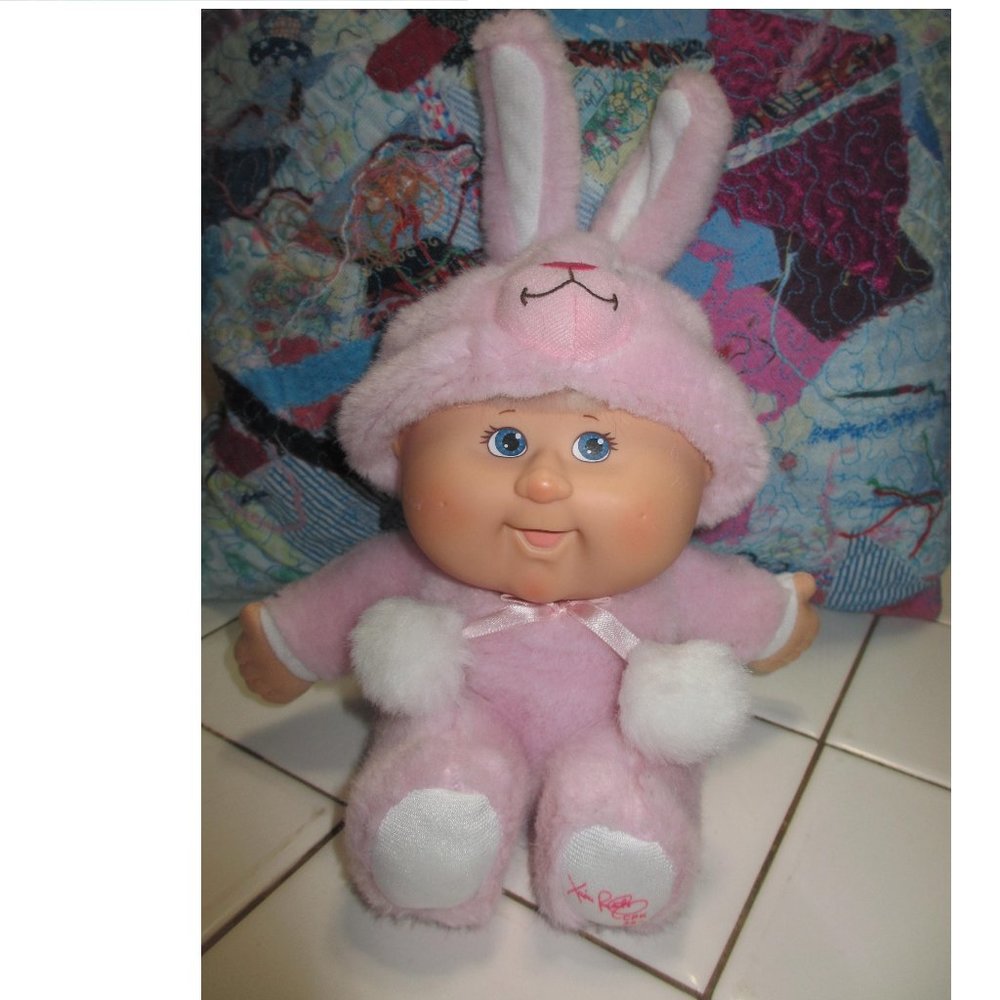Cabbage Patch Kids 10" pink bunny 1978\2008